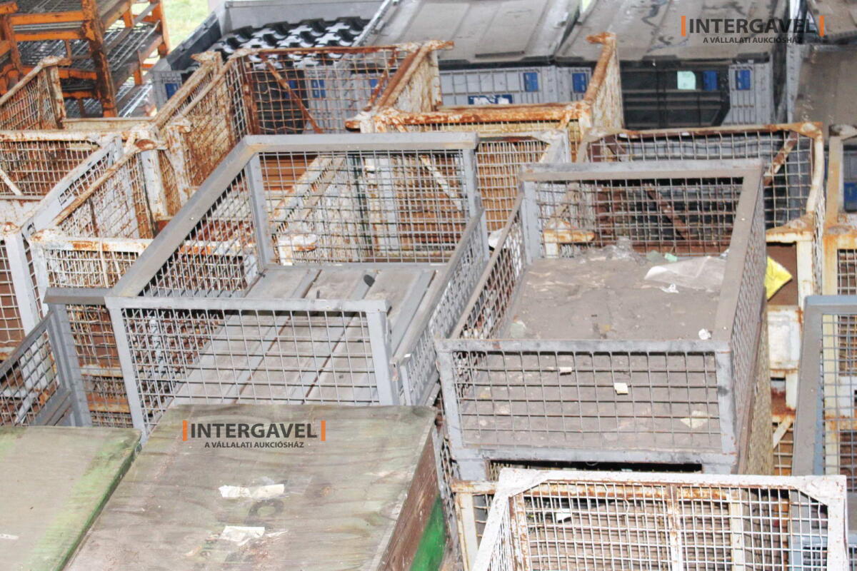 Rácsos konténer 16