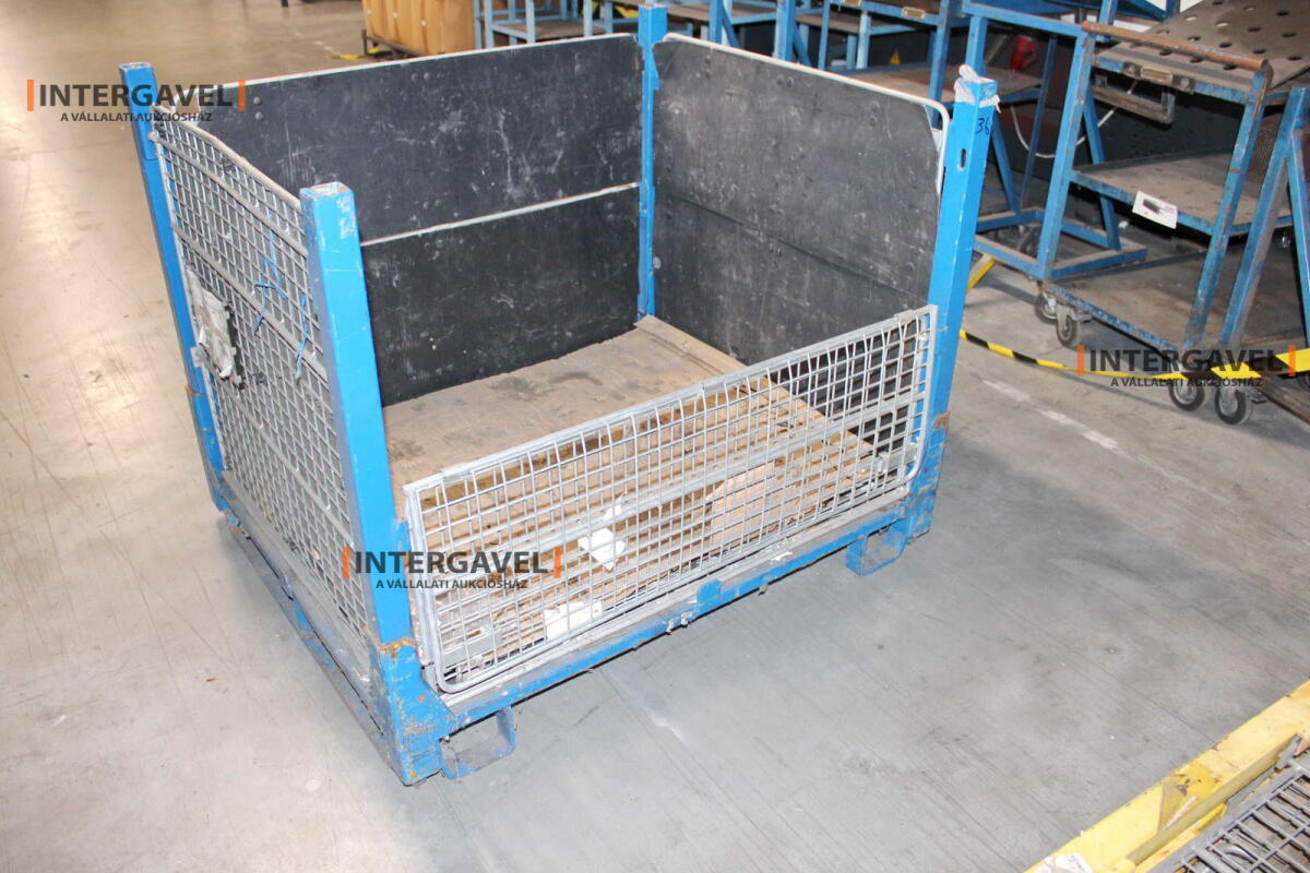 Rácsos konténer - összecsukható 4