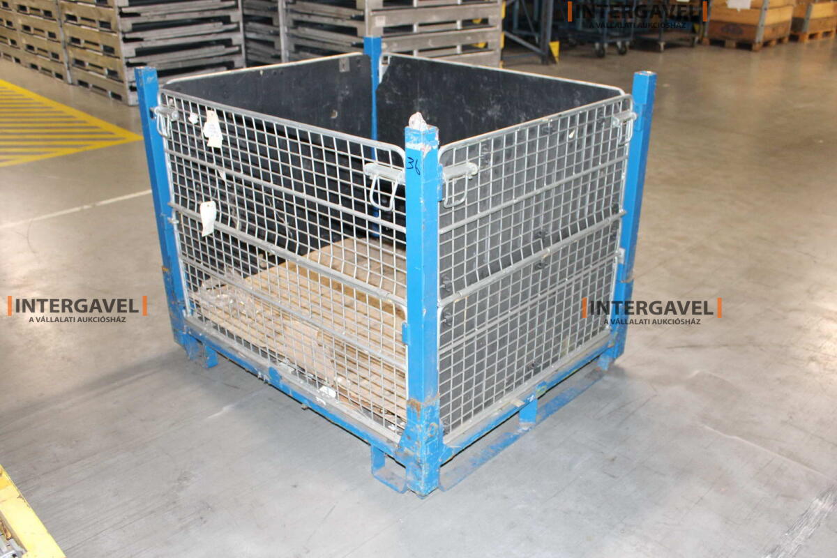 Rácsos konténer - összecsukható 6