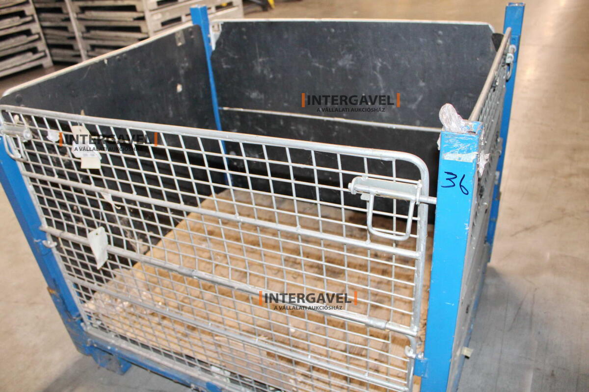 Rácsos konténer - összecsukható 8