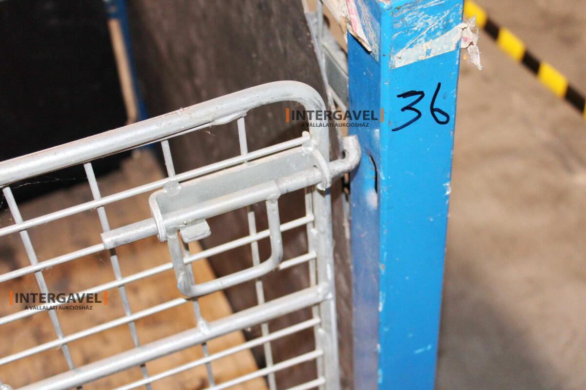 Rácsos konténer - összecsukható 9