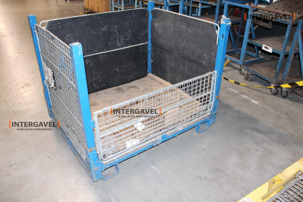 Rácsos konténer - összecsukható 10