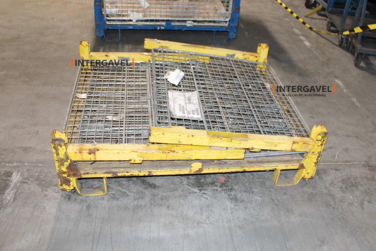 Rácsos konténer - összecsukható 18