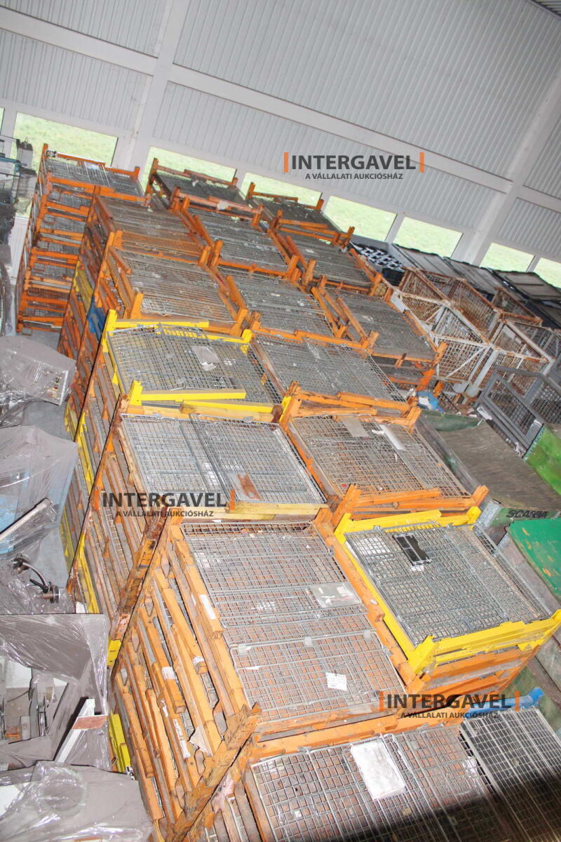 Rácsos konténer - összecsukható 22