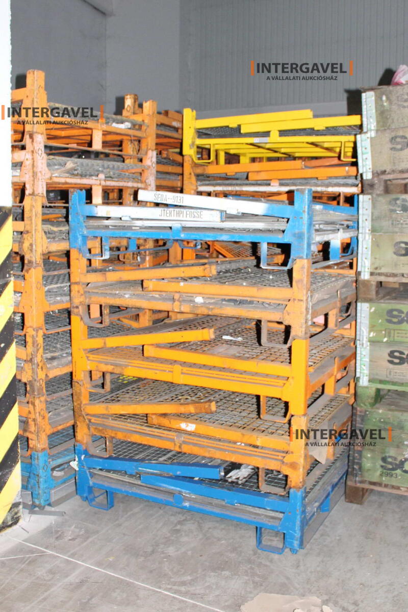 Rácsos konténer - összecsukható 23