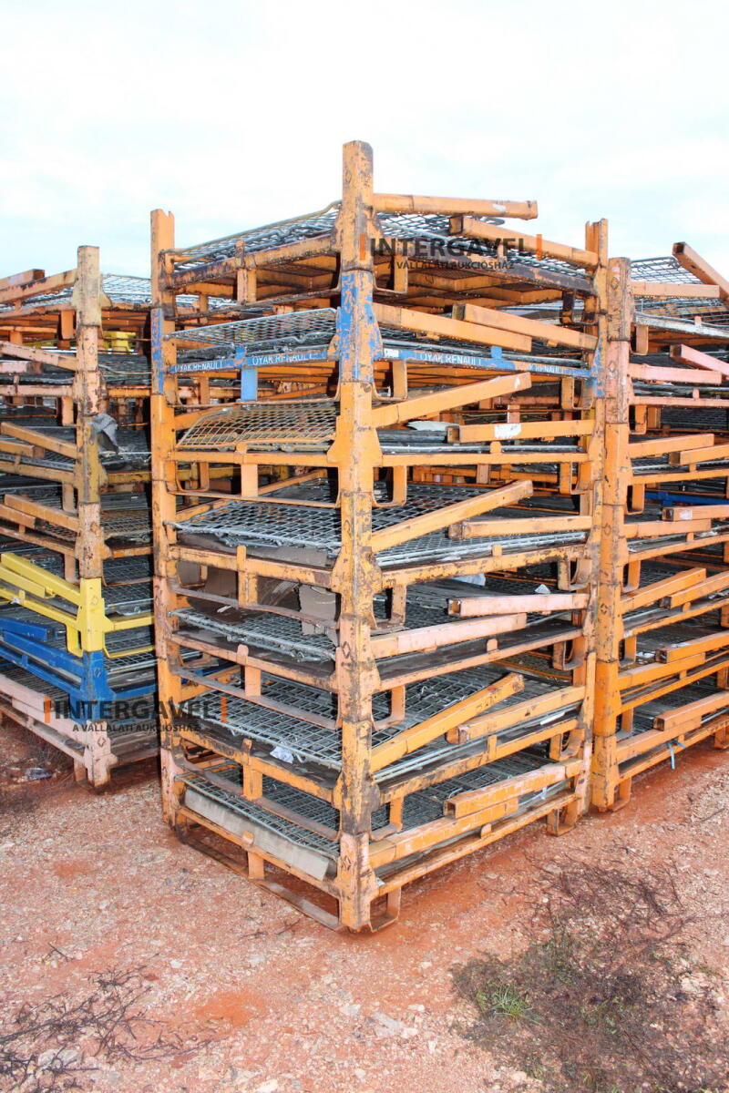 Rácsos konténer - összecsukható 25