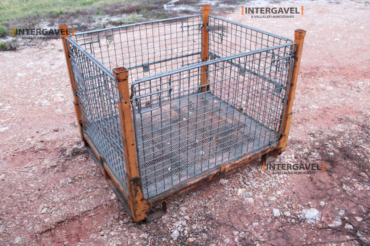 Rácsos konténer - összecsukható 28