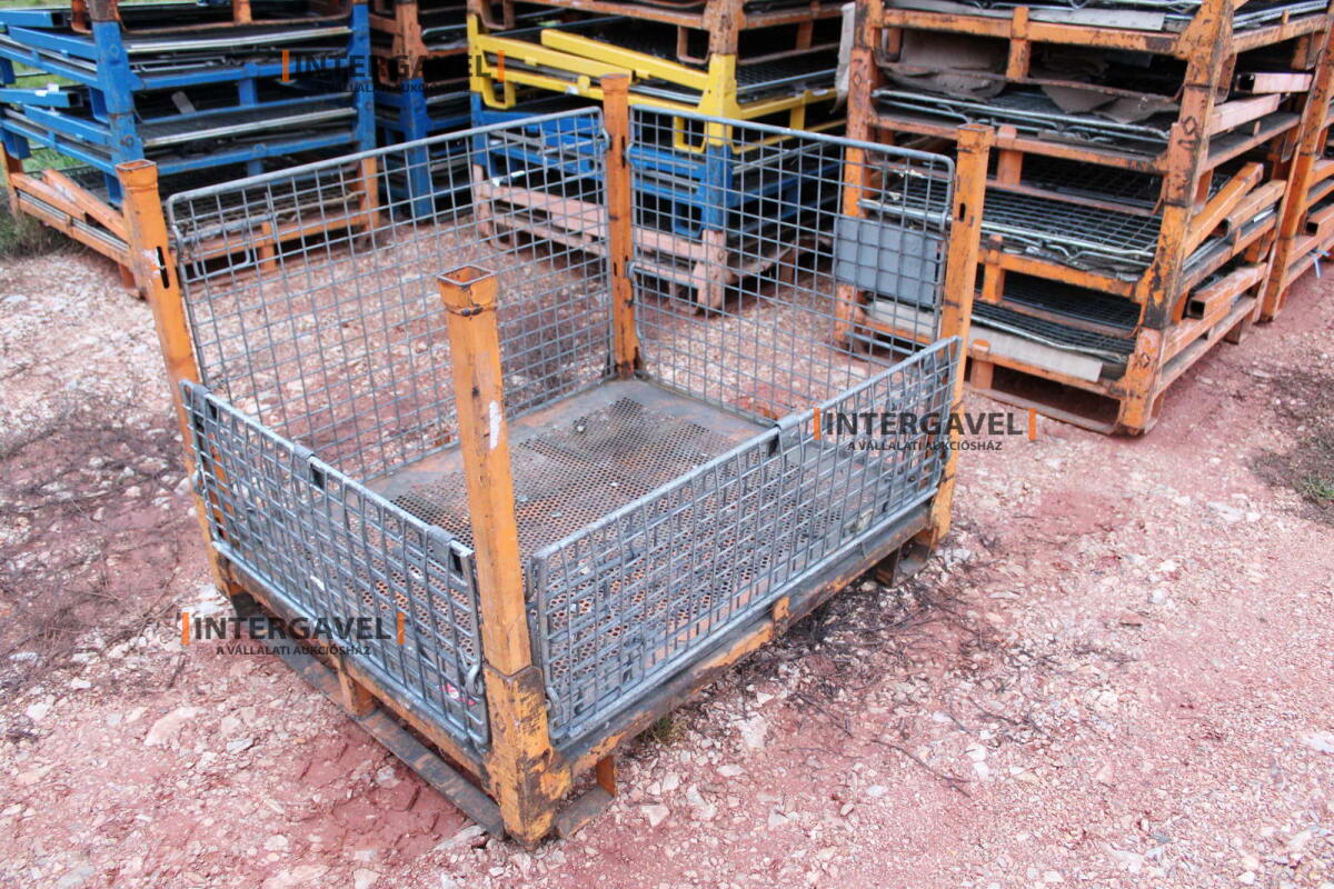 Rácsos konténer - összecsukható 29