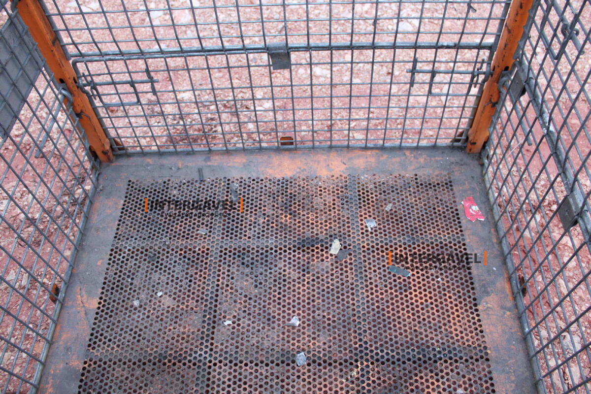 Rácsos konténer - összecsukható 32