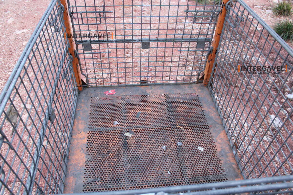 Rácsos konténer - összecsukható 33