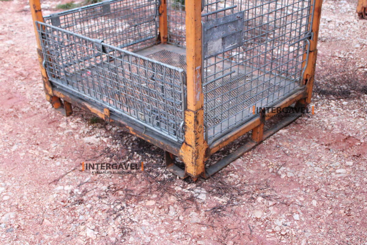 Rácsos konténer - összecsukható 34