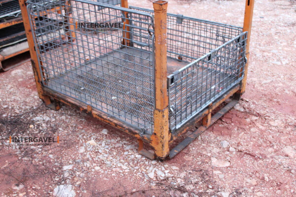 Rácsos konténer - összecsukható 35