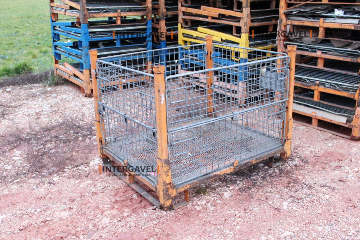 Rácsos konténer - összecsukható 2