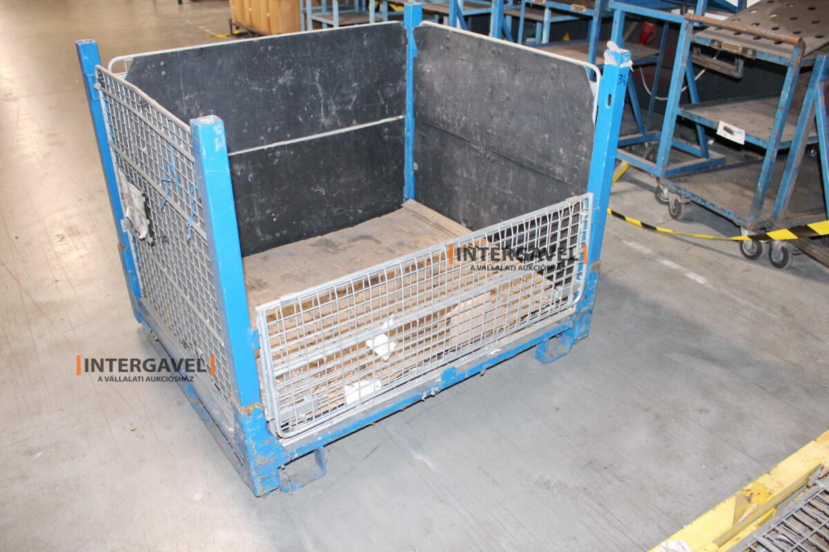 Rácsos konténer - összecsukható 4