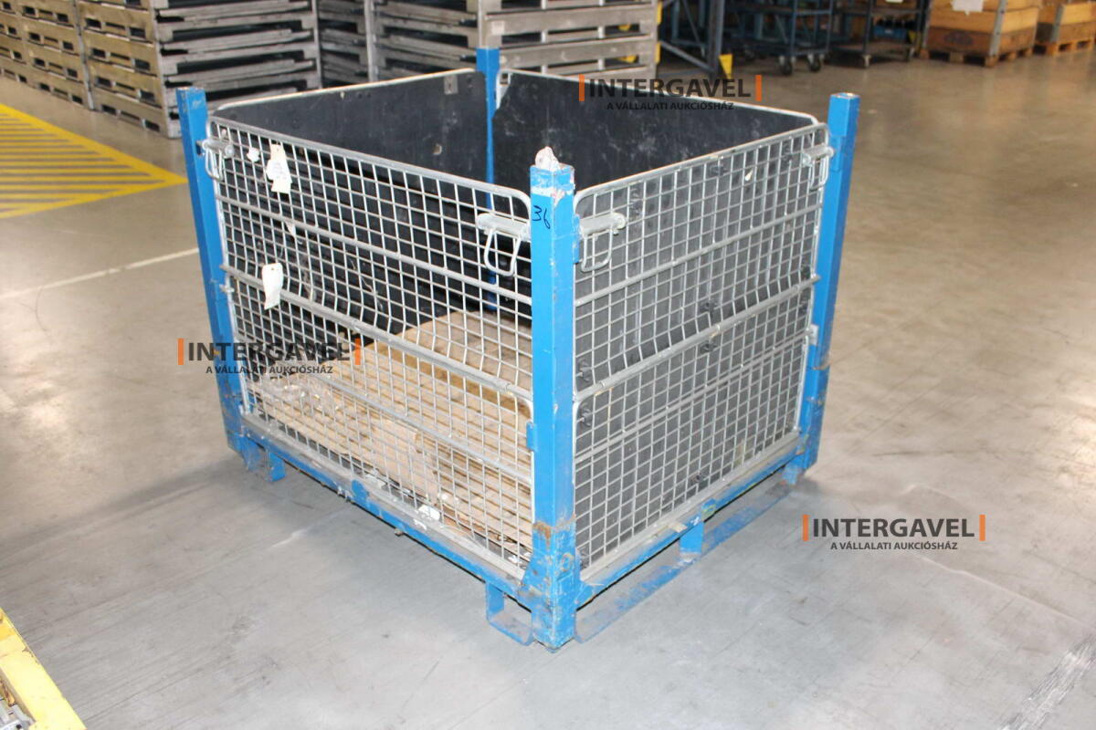 Rácsos konténer - összecsukható 6