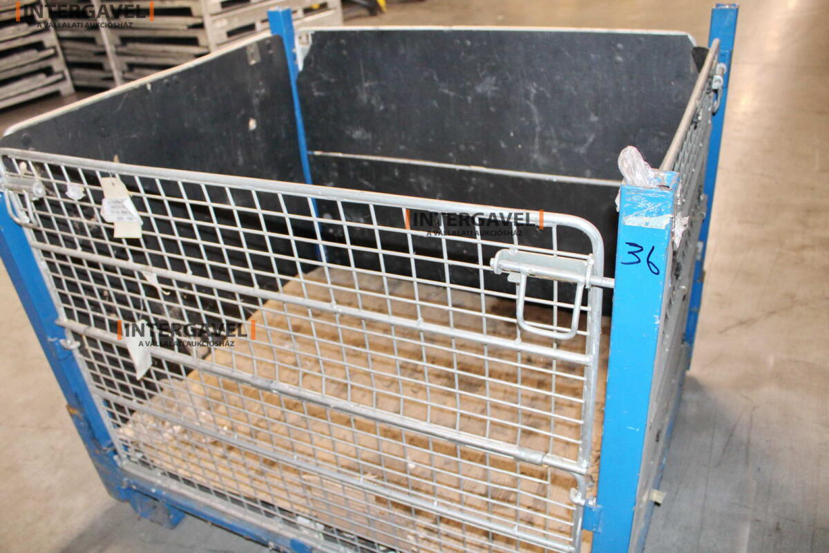 Rácsos konténer - összecsukható 8