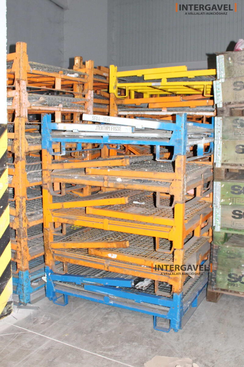 Rácsos konténer - összecsukható 23