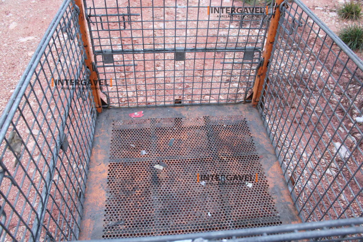 Rácsos konténer - összecsukható 33