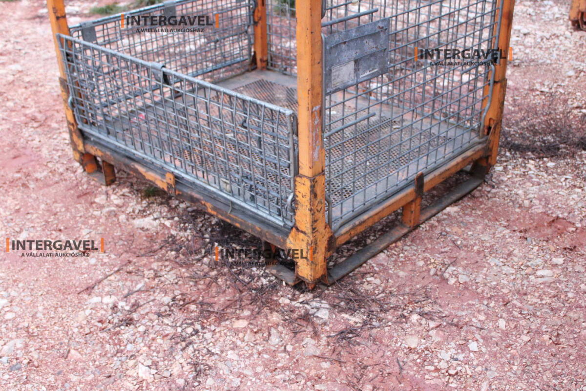 Rácsos konténer - összecsukható 34