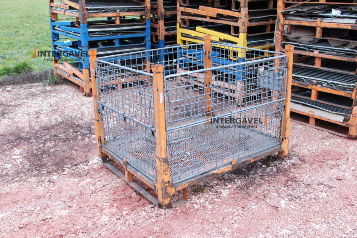 Rácsos konténer - összecsukható 2