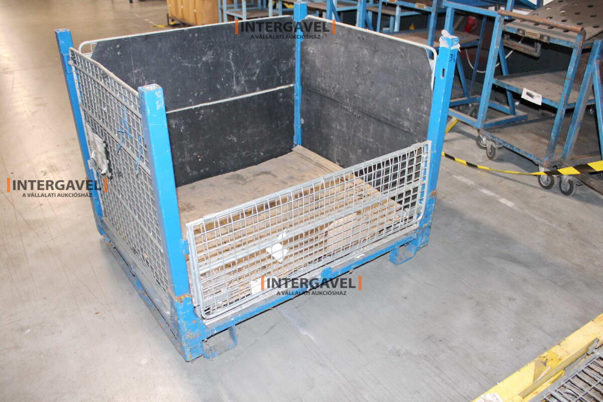 Rácsos konténer - összecsukható 4