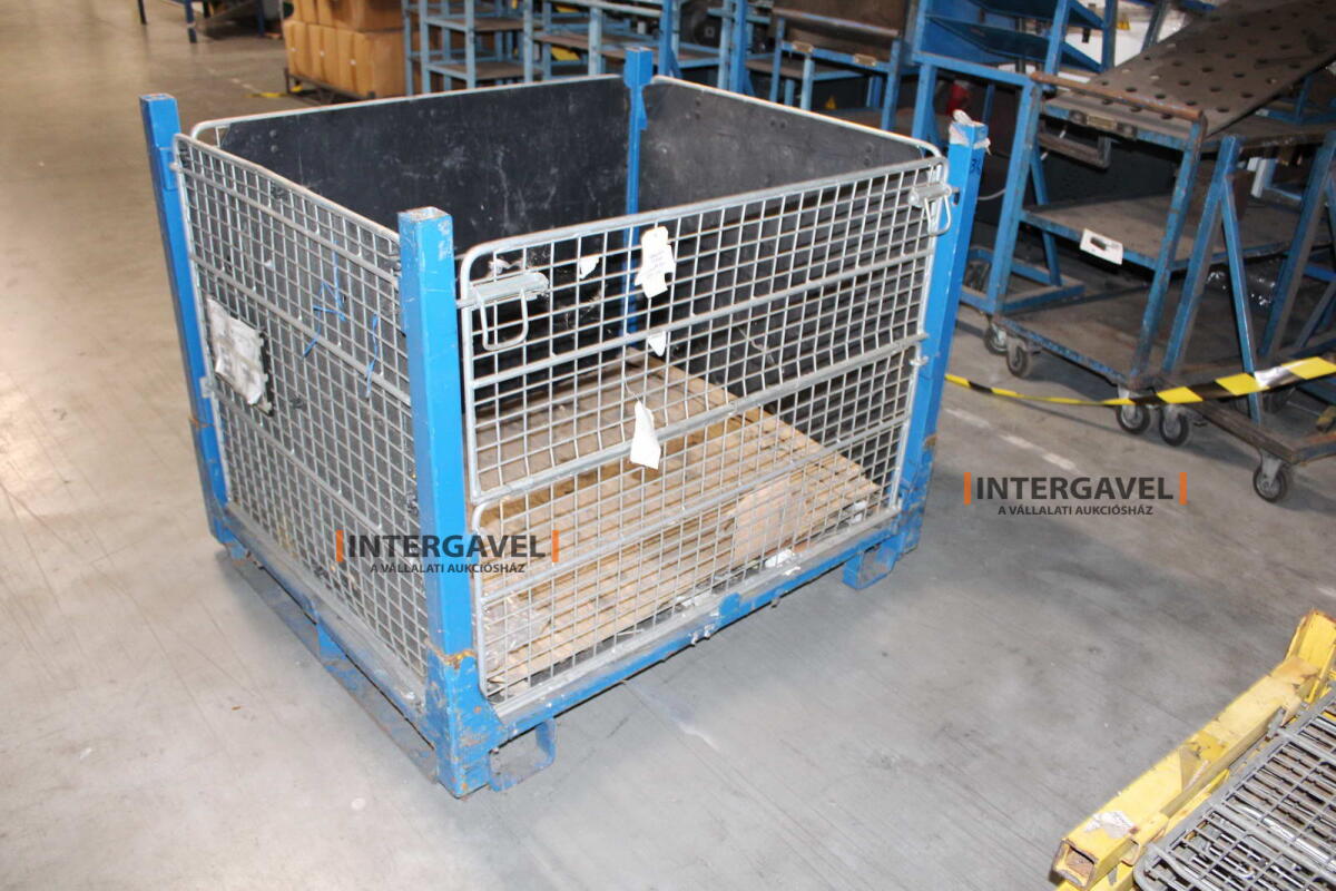 Rácsos konténer - összecsukható 5