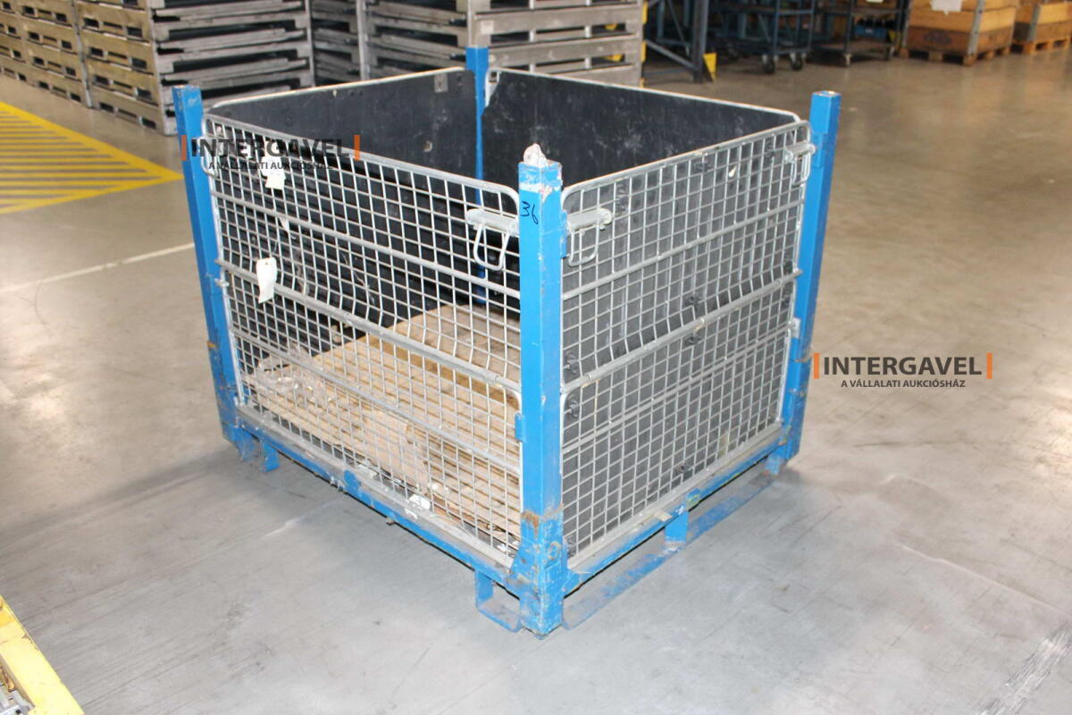 Rácsos konténer - összecsukható 6