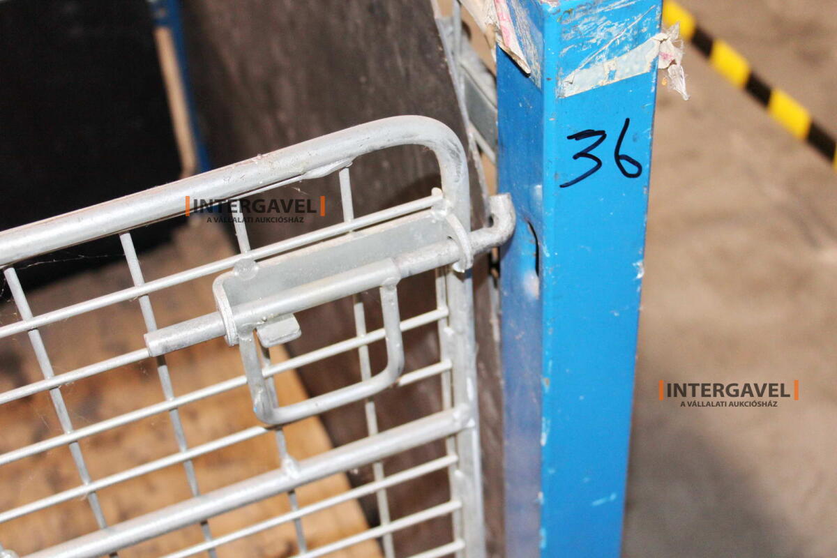 Rácsos konténer - összecsukható 9