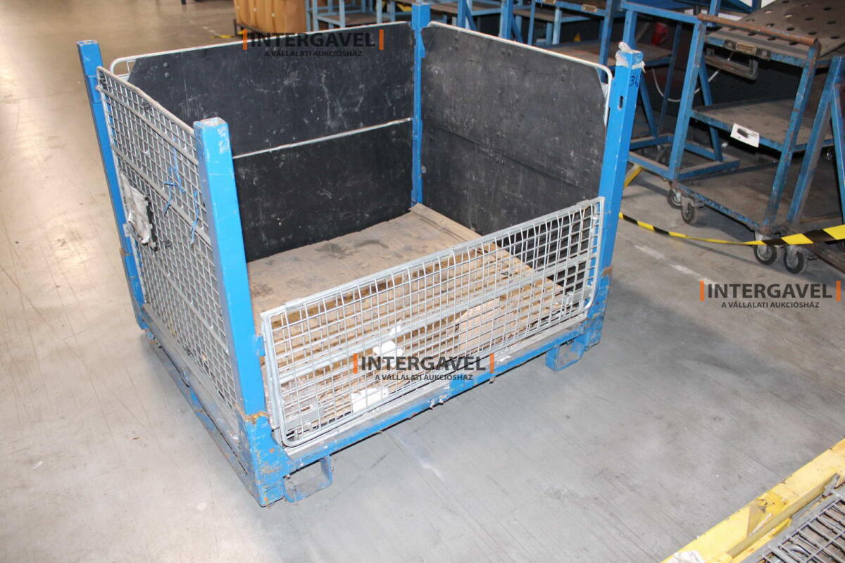 Rácsos konténer - összecsukható 10