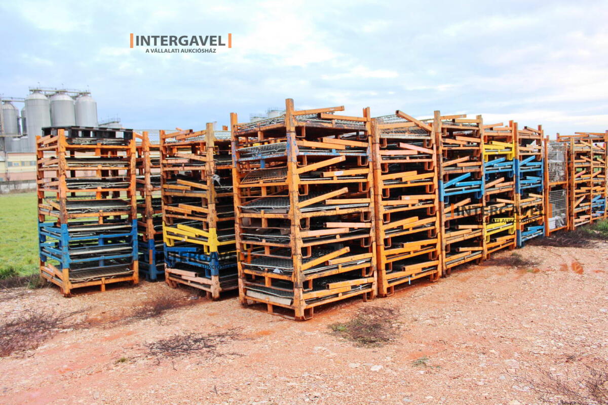 Rácsos konténer - összecsukható 24