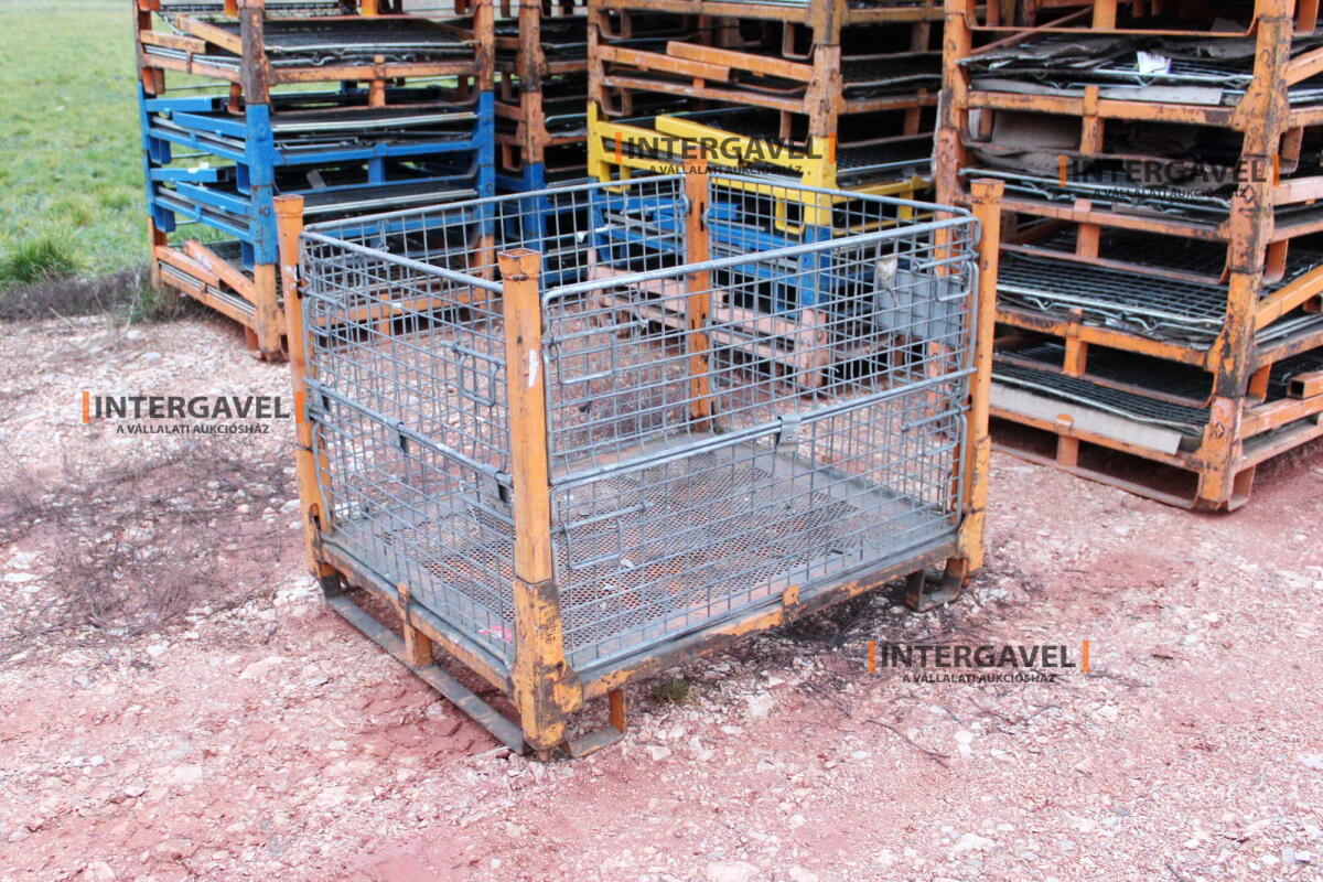 Rácsos konténer - összecsukható 27