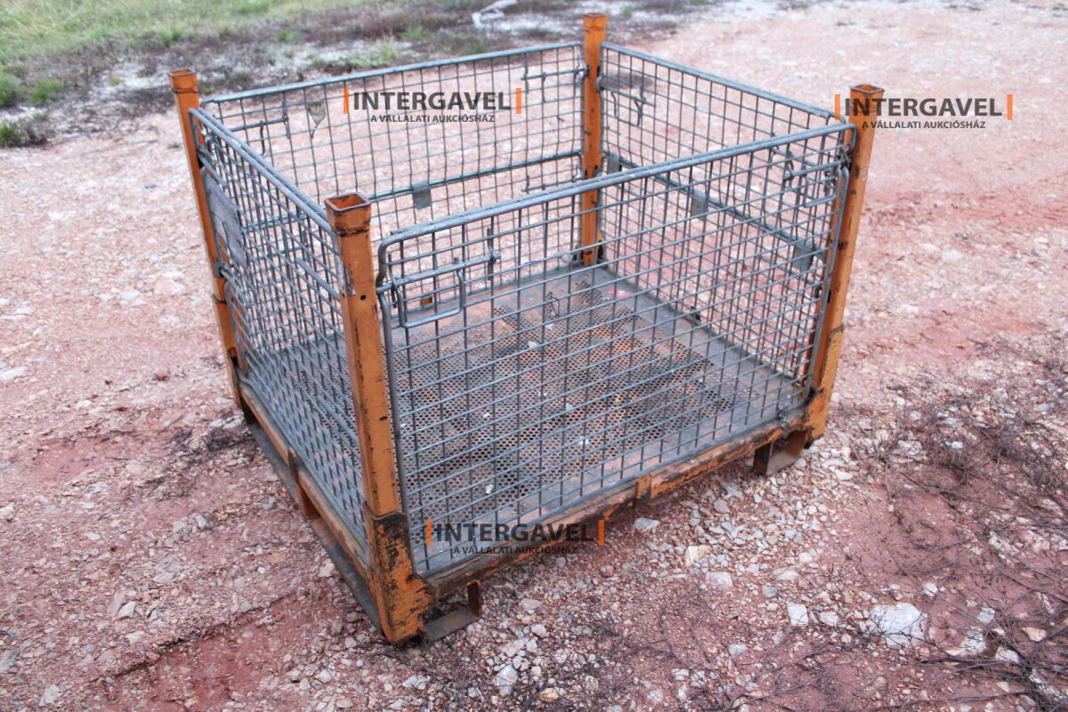 Rácsos konténer - összecsukható 28