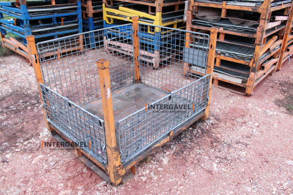 Rácsos konténer - összecsukható 29