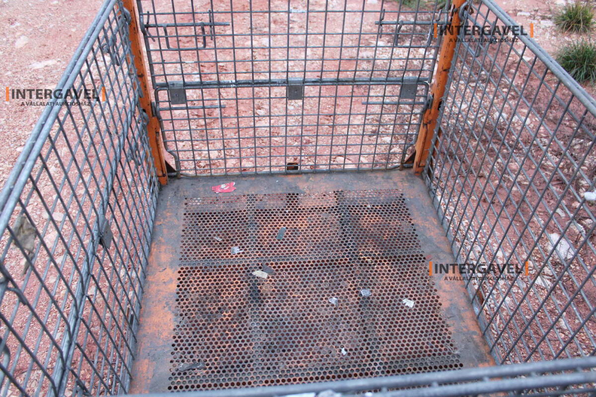 Rácsos konténer - összecsukható 33