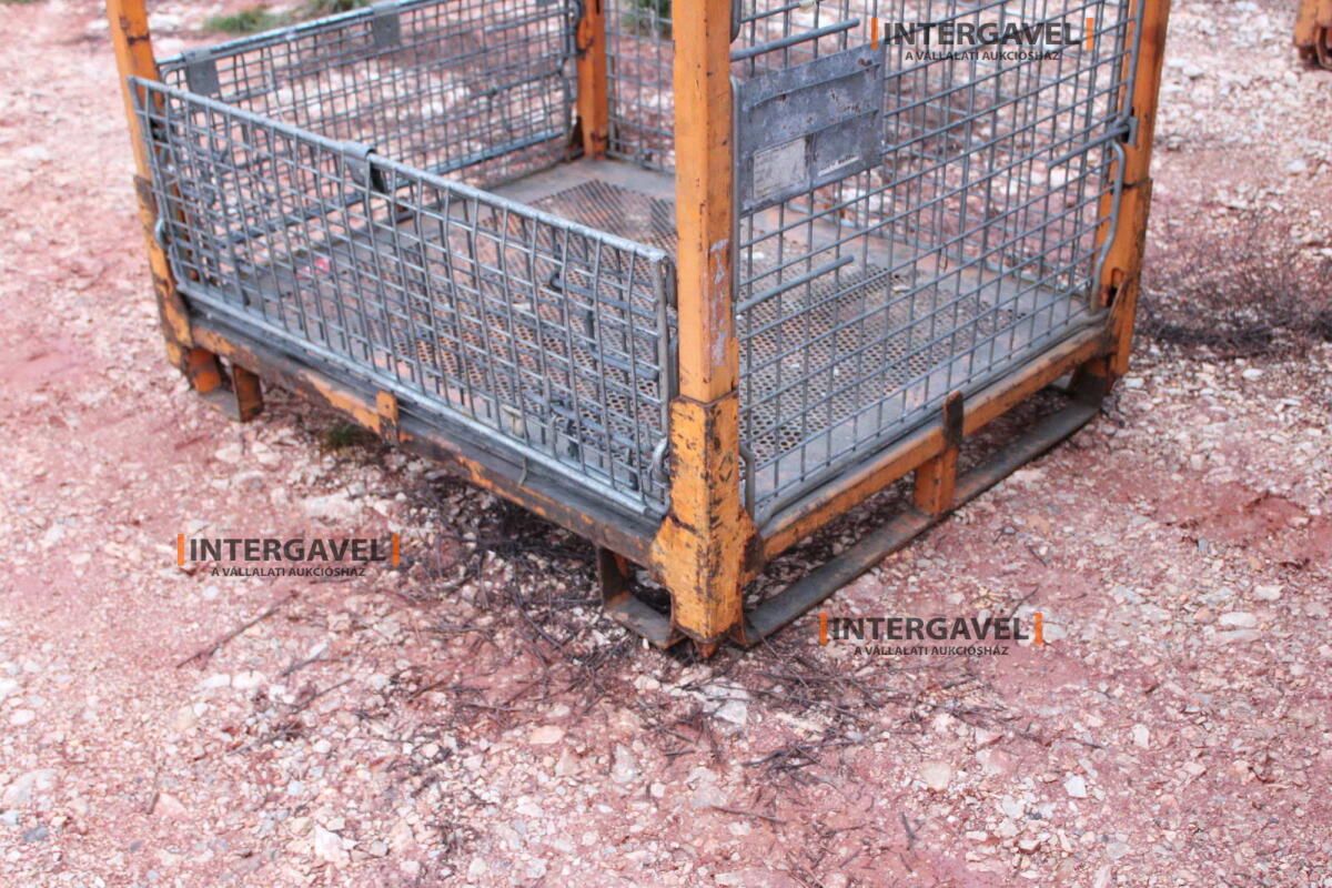 Rácsos konténer - összecsukható 34