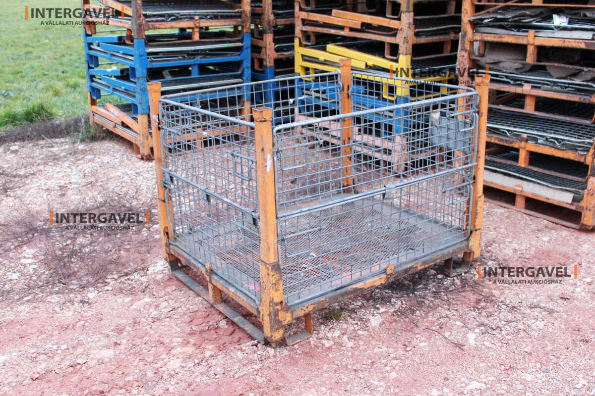 Rácsos konténer - összecsukható 2