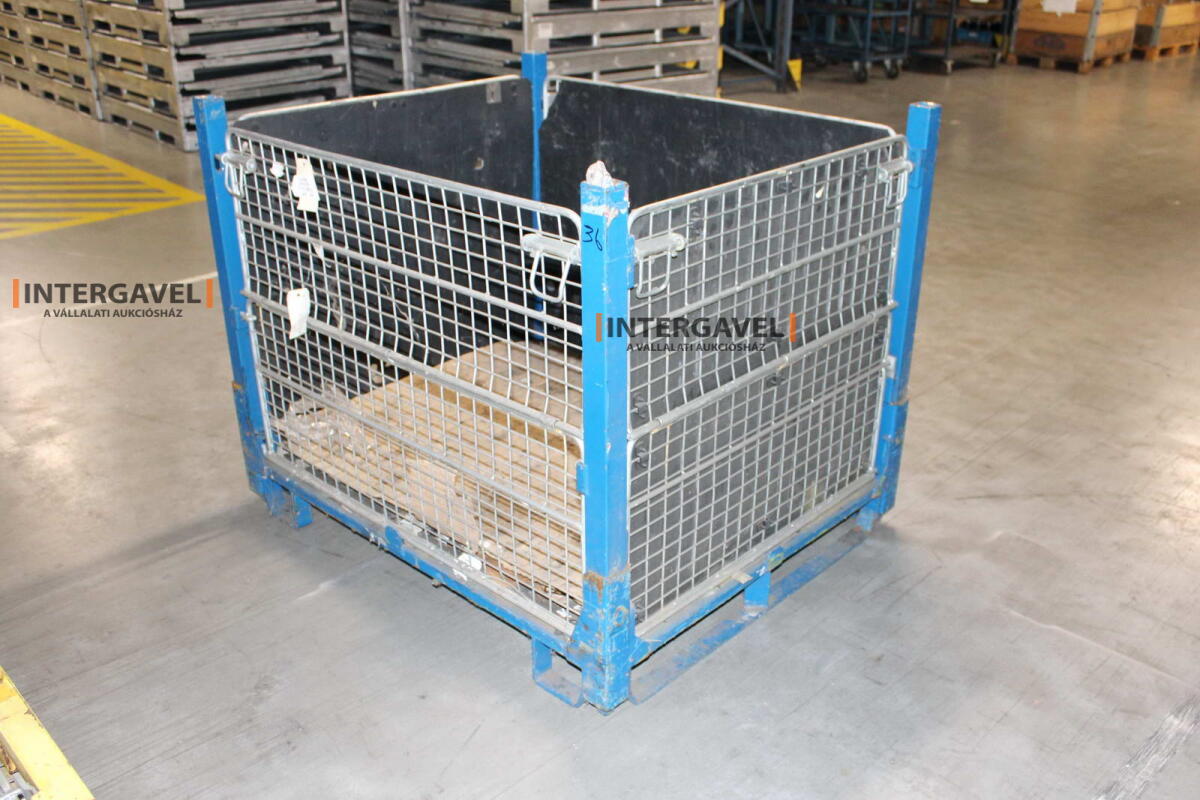 Rácsos konténer - összecsukható 6