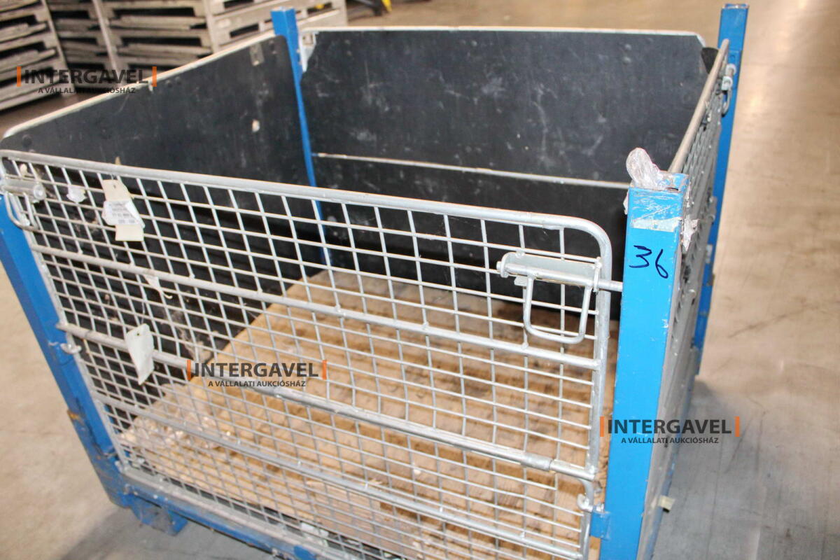 Rácsos konténer - összecsukható 8