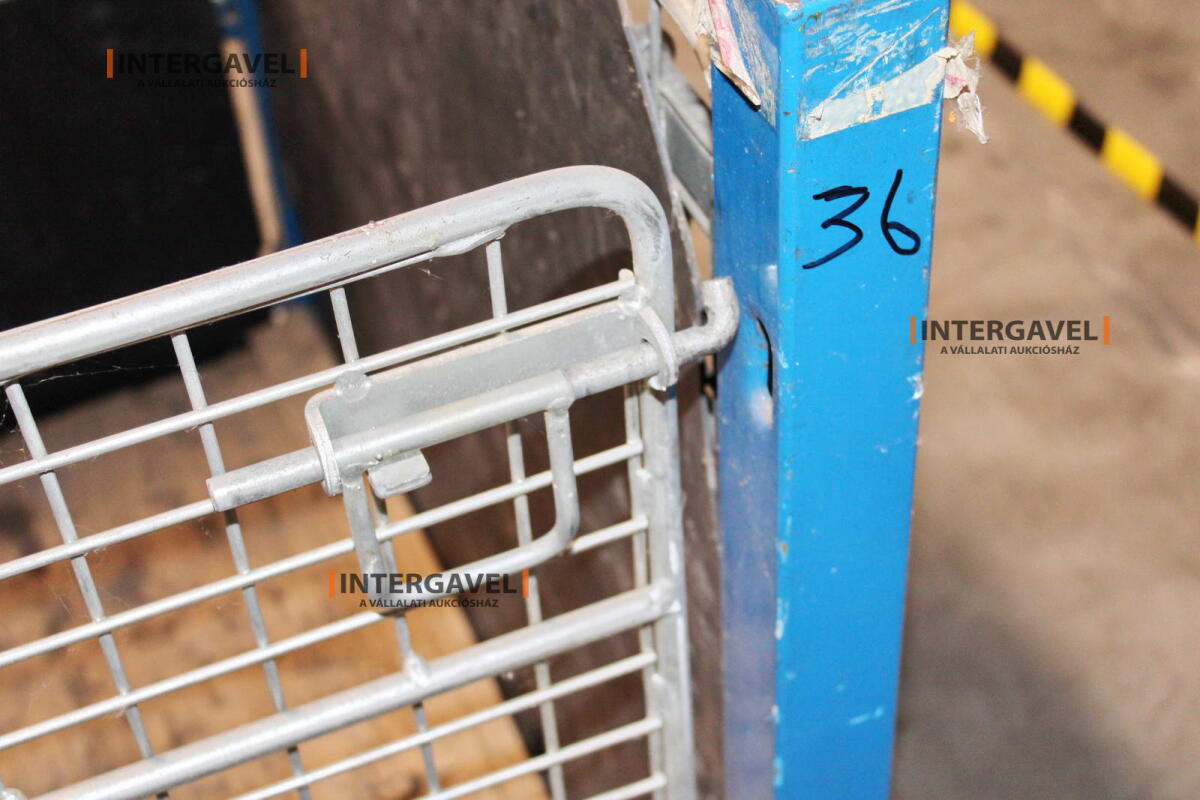 Rácsos konténer - összecsukható 9