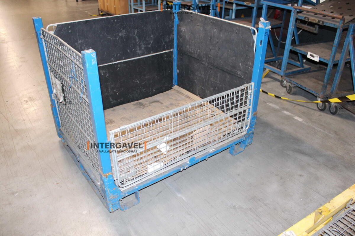 Rácsos konténer - összecsukható 10
