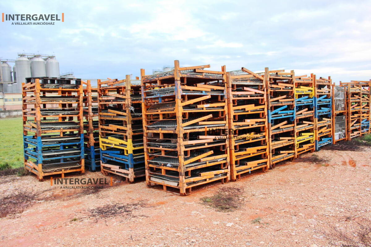 Rácsos konténer - összecsukható 24