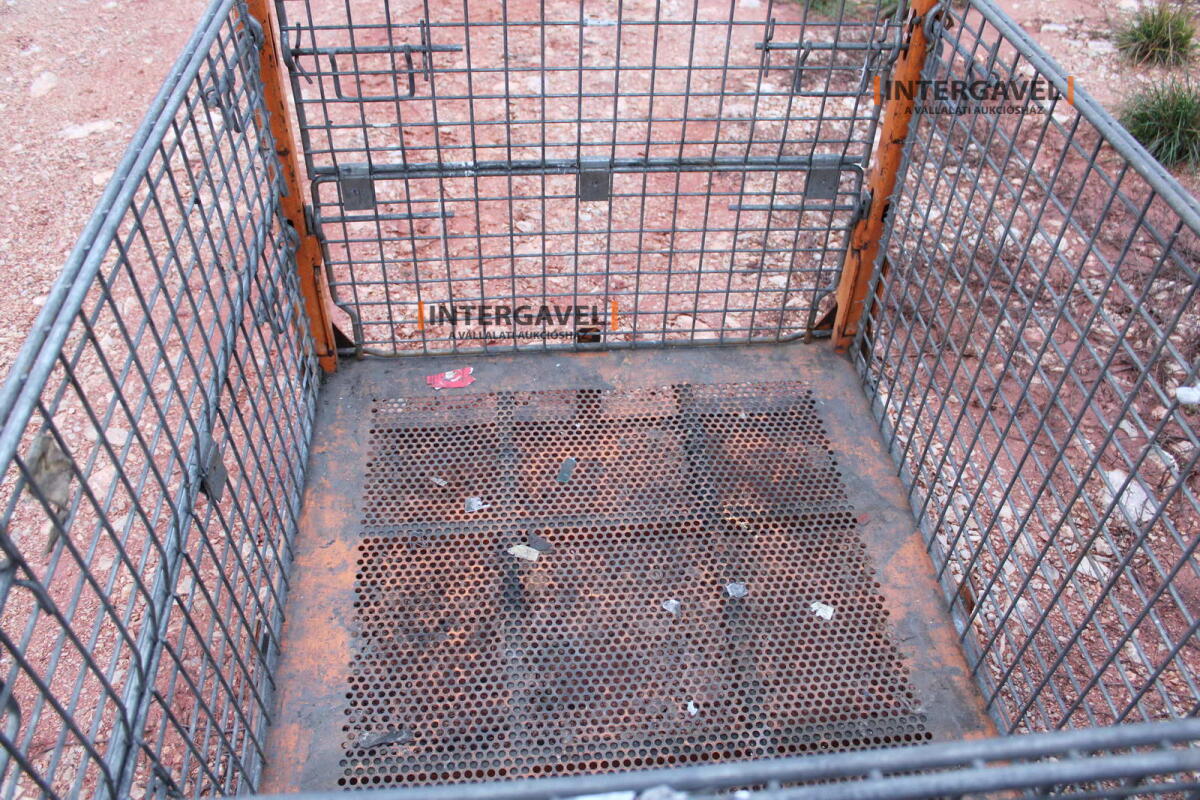 Rácsos konténer - összecsukható 33