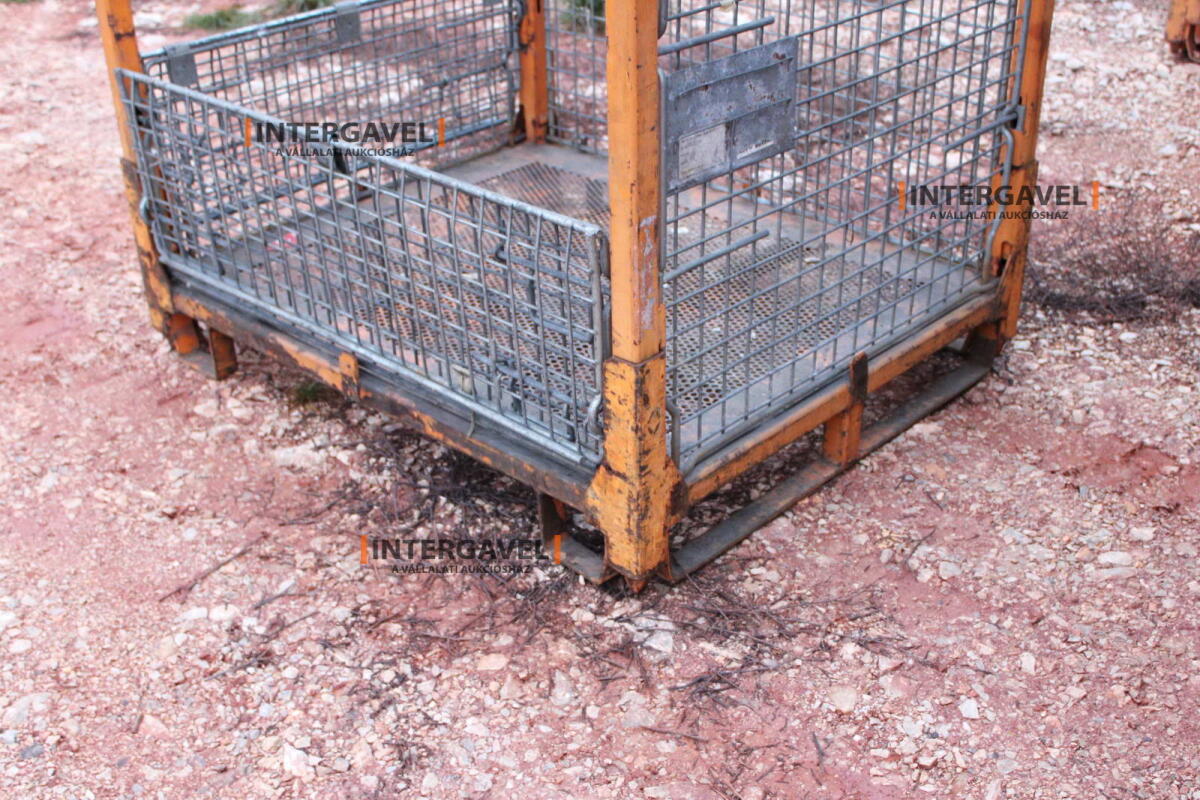 Rácsos konténer - összecsukható 34