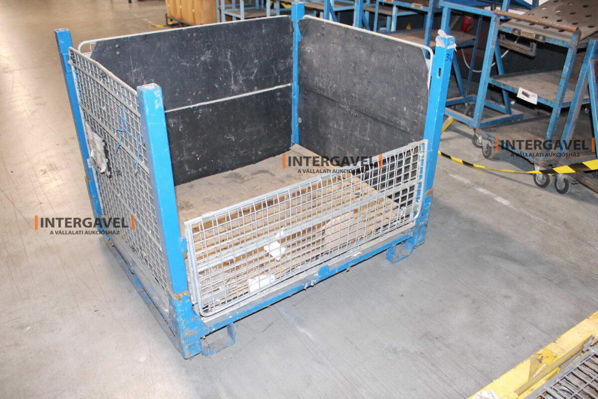 Rácsos konténer - összecsukható 4