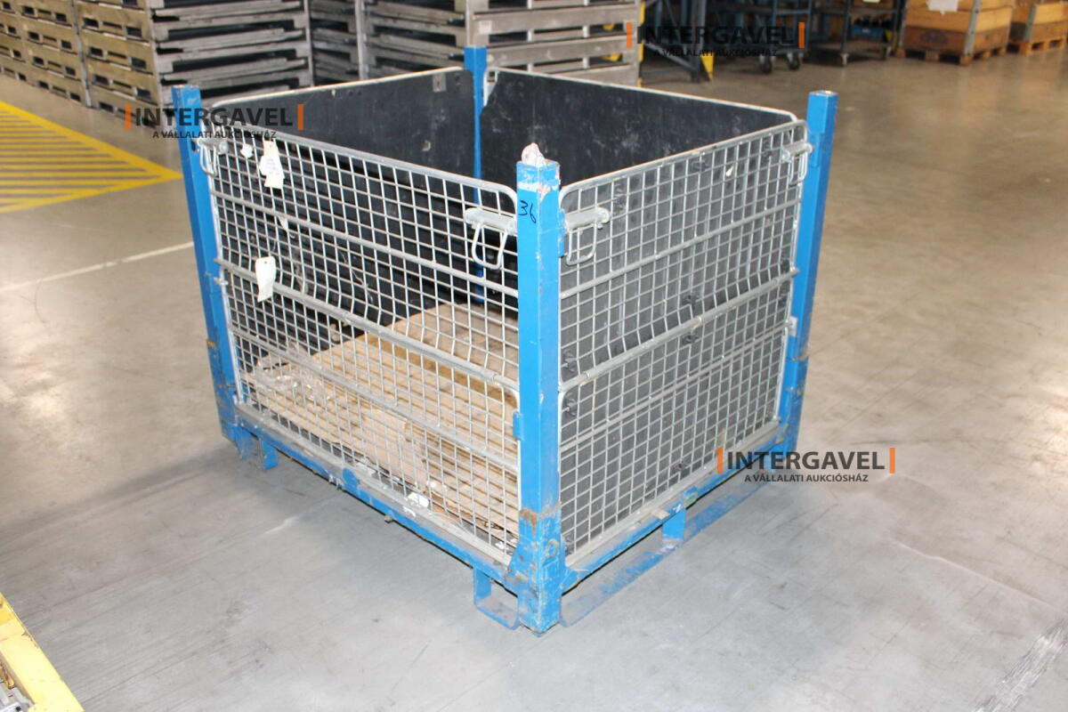 Rácsos konténer - összecsukható 6