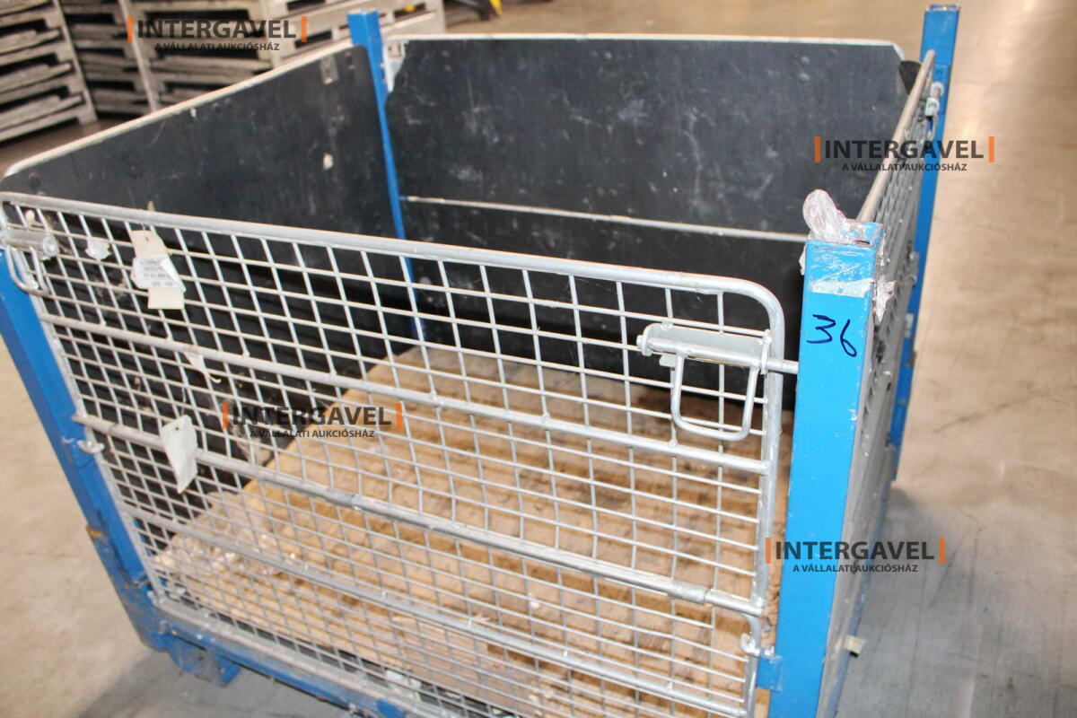Rácsos konténer - összecsukható 8