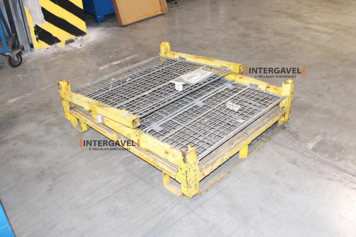 Rácsos konténer - összecsukható 17