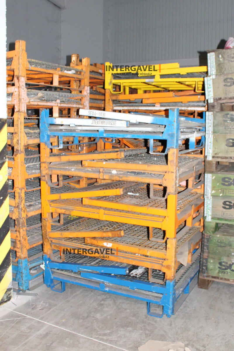 Rácsos konténer - összecsukható 23