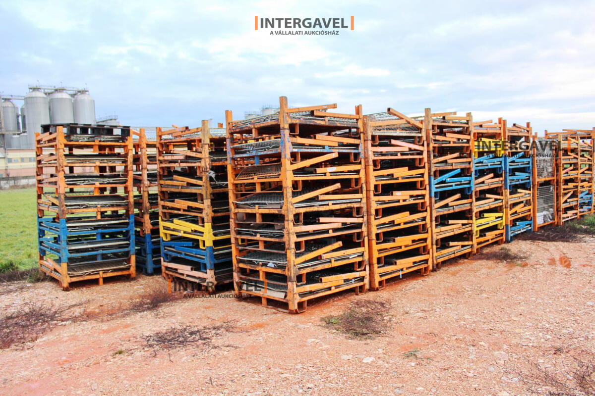 Rácsos konténer - összecsukható 24