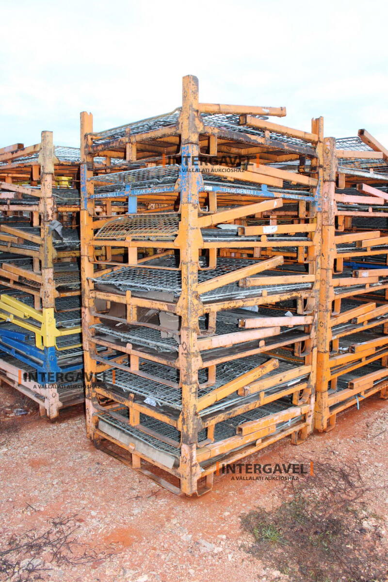 Rácsos konténer - összecsukható 25